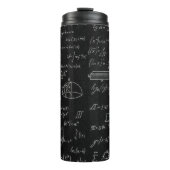 黒板に科学の公式が記され  タンブラー (正面)