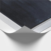 黒板に黒板をサイン ラッピングペーパー (角)