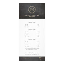 黒板のエレガントでシックなクリーム色のアイボリーの葉のモノグラム