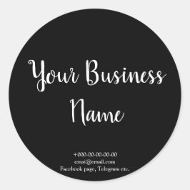 黒板のスタイルのスタイリッシュなカフェ、パン屋、食料調達st ラウンドシール