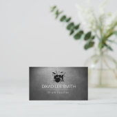 黒板のドラム 名刺 (スタンド正面)