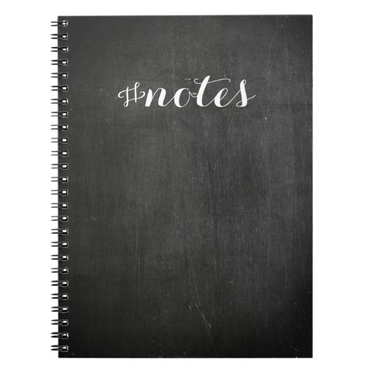 黒板のノート ノートブック (正面)