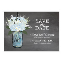 黒板のマスンジャー ハイドランジア | SAVE THE DATE