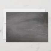 黒板のマスンジャー ハイドレンジア | SAVE THE DATE セーブザデート (裏面)