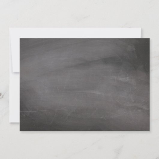 黒板のマスンジャー ハイドレンジア | SAVE THE DATE セーブザデート (裏面)