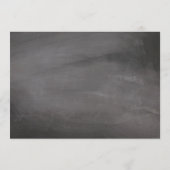 黒板のマスンジャー ハイドレンジア | SAVE THE DATE セーブザデート (裏面)