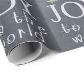 黒板の一見のクリスマスのギフト用包装紙 ラッピングペーパー (ロールコーナー)