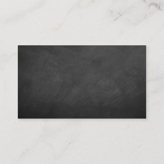 黒板の上に糸が結婚灯る エンクロージャーカード (裏面)