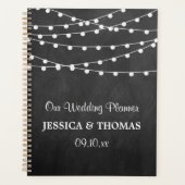 黒板の上に糸が結婚灯る プランナー手帳 (正面)