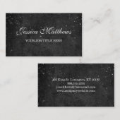 黒板の名刺-個人化して下さい 名刺 (正面/裏面)