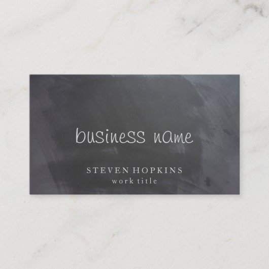 黒板の名刺 名刺 (正面)