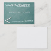 黒板の名刺 名刺 (正面/裏面)