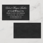 黒板の名刺 名刺 (正面/裏面)