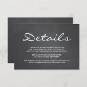 黒板の基礎的な情報のエンクロージャカード エンクロージャーカード (正面/裏面)