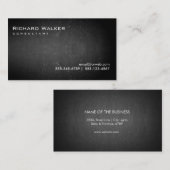 黒板の専門のレトロのカッコいいの黒板 名刺 (正面/裏面)