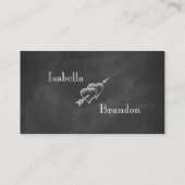 黒板の座席表 プレイスカード (裏面)