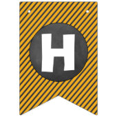 黒板の建築のハッピーバースデーの旗 バンティングフラッグ (第2の旗)