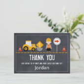 黒板の建設中のサンキューカード サンキューカード (スタンド正面)