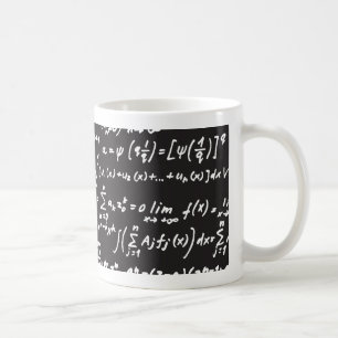 黒板の数学の同等化 コーヒーマグカップ