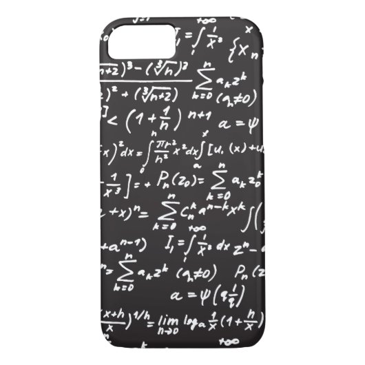 黒板の数学の同等化 Case-Mate iPhoneケース (裏面)