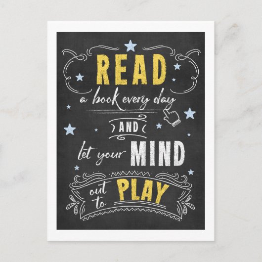 黒板の本読好き|過去記事 ポストカード (正面)
