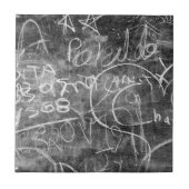 黒板の落書き001 タイル (正面)