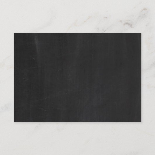 黒板の詳細インサートに結婚おけるタンデム自転車 エンクロージャーカード (裏面)