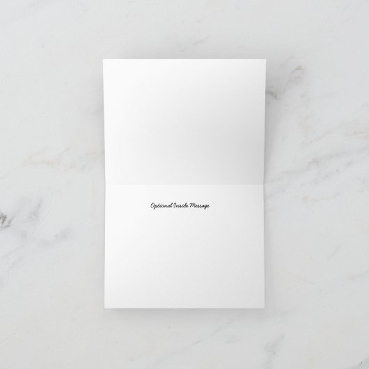 黒板の青いバー（ユダヤ教の）バル・ミツバーはノート感謝していしています サンキューカード (内部)