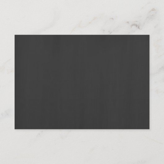 黒板の願い事の井戸の愛の鳥 エンクロージャーカード (裏面)