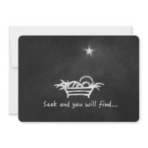 黒板の飼い葉桶