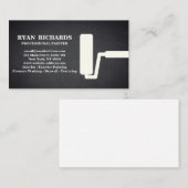 黒板の黒板の家絵画 名刺 (正面/裏面)