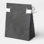 黒板の黒板の結婚式のパーティーのボウ特典ボックス フェイバーボックス (裏面サイド)