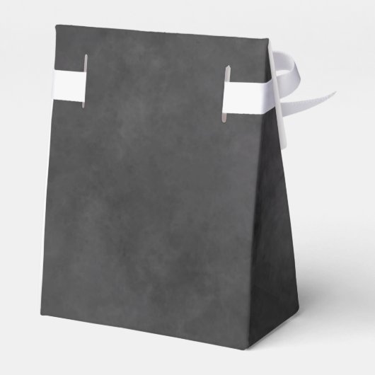 黒板の黒板の結婚式のパーティーのボウ特典ボックス フェイバーボックス (裏面サイド)