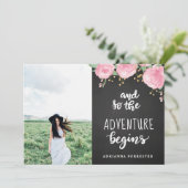 黒板は冒険|の大学院の写真を始めます 招待状 (スタンド正面)