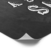 黒板やる気を起こさせる引用文セーラーポスター ポスター (角)