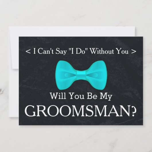 黒板を使えば俺の黒幕だ 招待状 (正面)