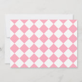 黒板を戴いては僕の名誉になる 招待状 (裏面)