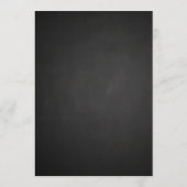 黒板ウェディング フォト5枚セット | サンクススクリプト サンキューカード (裏面)