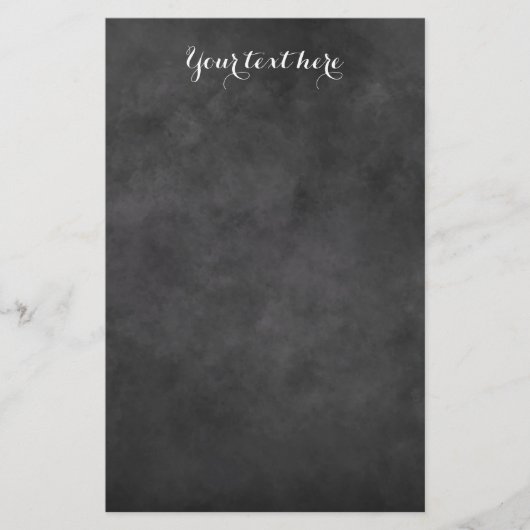 黒板カスタム黒板結婚文房具 便箋 (正面)