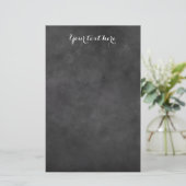 黒板カスタム黒板結婚文房具 便箋 (スタンド正面)