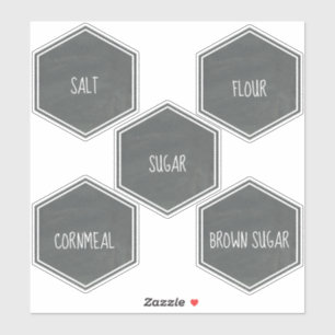 黒板キッインスパイアチンキャニスターラベル シール