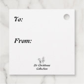 黒板クリスマスカー フェイバータグ (裏面)