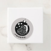 黒板クリスマスサンタ フェイバータグ (インサイチュ)