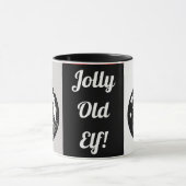 黒板クリスマスサンタ マグカップ (中央)