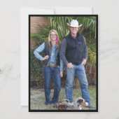 黒板クリスマスハンド文字 – 家族写真 シーズンカード (裏面)