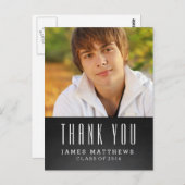 黒板グラード | 卒業式ありがとうはがき ポストカード (正面/裏面)