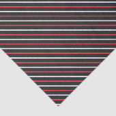 黒板グレイ赤と白対角ストライプ 薄葉紙 (詳細)