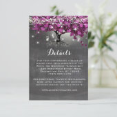 黒板サンギリア ワイン フォレスト ハート リーフ エンクロージャーカード (スタンド正面)