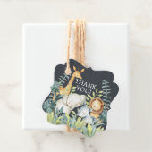 黒板ジャングル赤ちゃんシャワー好意ギフトラベル フェイバータグ (インサイチュ)