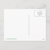 黒板スタイルクリスマスカード シーズンポストカード (裏面)